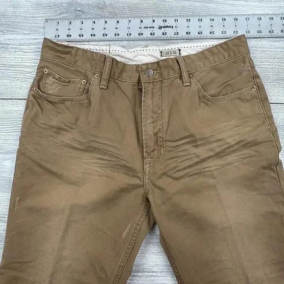 Polo Ralph Lauren Men's Khaki Chino Pants Size 33x30 Tan Brown Classic 867 - Picture 4 of 9
